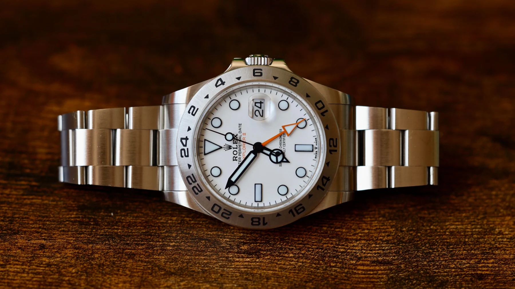 Polar GMT refinement — full watch view