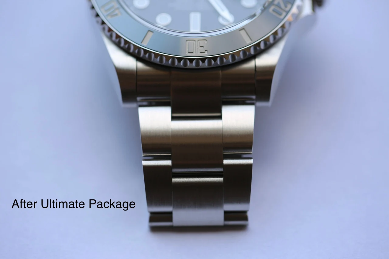 Watch bracelet after the Ultimate package